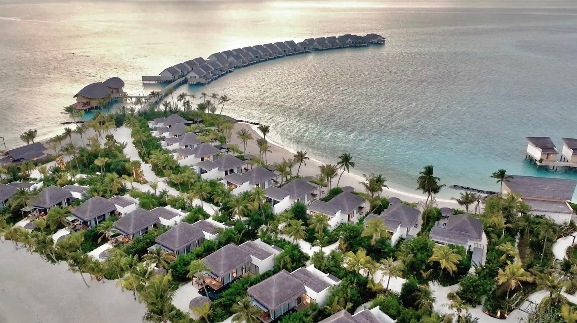 Landscaping of Hilton Maldives Amingiri Resort